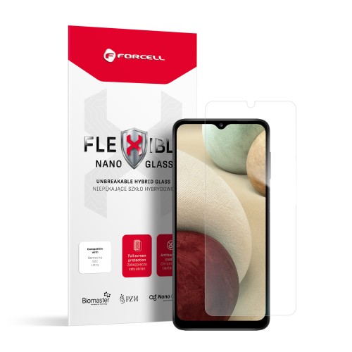 Szkło hybrydowe Forcell Flexible Nano Glass do Samsung Galaxy A12