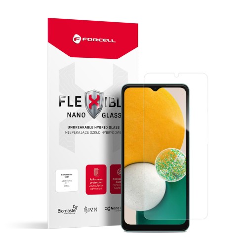 Szkło na telefon Samsung Galaxy A13 5G/A04s Hybrydowe Forcell  Flexible Nano Glass