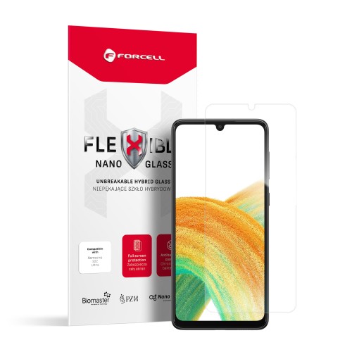  Szkło na telefon Samsung Galaxy A33 5G Hybrydowe Forcell Flexible Nano Glass