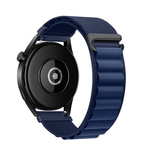 Pasek do Samsung Galaxy Watch sprzączka włókno poliestrowe 22mm granatowa FS05 Forcell F-Design