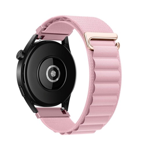 Pasek do Samsung Galaxy Watch sprzączka włókno poliestrowe 22mm piaskowa FS05 Forcell F-Design