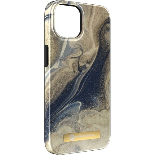 FORCELL F-PROTECT Mirage case compatible with MagSafe for IPHONE 15 Pro Max magic sand